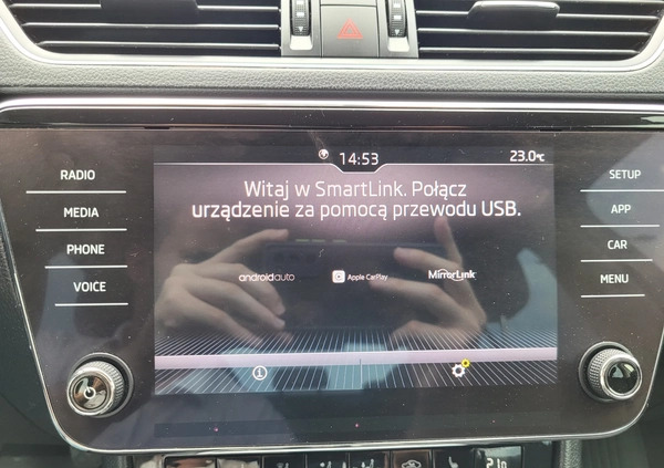 Skoda Superb cena 99900 przebieg: 78633, rok produkcji 2019 z Tychy małe 466